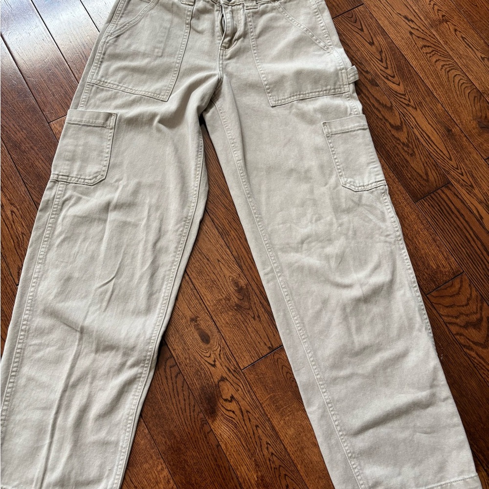 Garage women’s  Beige Cargo Pants size 3